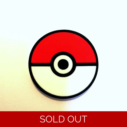 Pokemon - Pokeball logo pin badge Pokemon - Pokeball logo pin badge